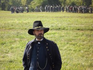 Grant and CSA troops, Richmond, KY, 150th, 2012