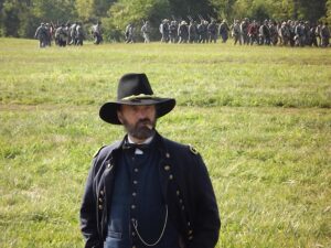 Grant and CSA troops, Richmond, KY, 150th, 2012